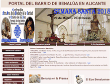 Tablet Screenshot of benaluense.es